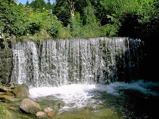 Wasserfall am Haus