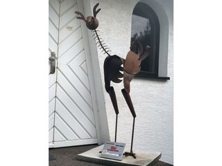 Unsere Empfangsdame "Elke"