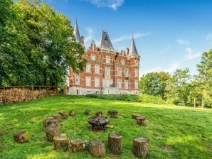 Indrukwekkend kasteel in Gesves met een mooie privétuin, sauna en cinema - Geves - image1