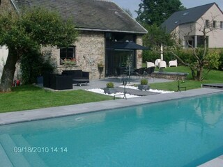 Ferienhaus Spa Außenaufnahme 1