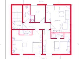 Appartamento per vacanze Ramsau im Zillertal Pianta del piano 32