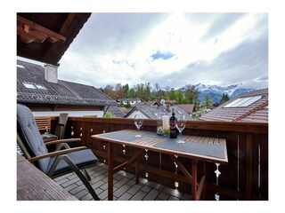 gemütlicher Süd-Balkon