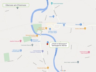 Lage im Zentrum von Übersee