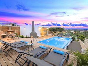 Ferienhaus Luxusvilla mit herrlichem Meerblick und privatem beheiztem Pool - Istron - image1