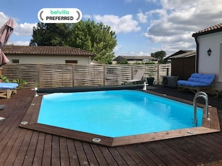 Ferienhaus Saint-Cibard Außenaufnahme 2