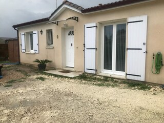 Casa de vacaciones Saint-Cibard Grabación al aire libre 1