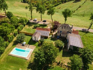 Maison de vacances Coubjours Enregistrement extérieur 7