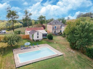 Vakantiehuis Coubjours Buitenaudio-opname 2