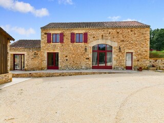 Maison de vacances Doissat Enregistrement extérieur 3