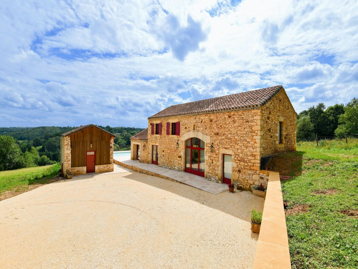 Ferienhaus Doissat Außenaufnahme 9