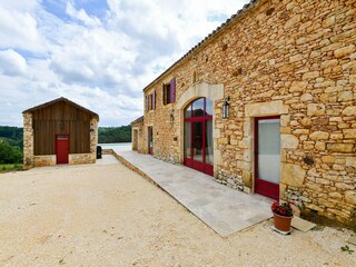 Maison de vacances Doissat Enregistrement extérieur 6