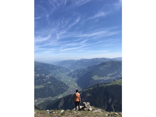 Ausblick vom Tristner 2767 Mayrhofen