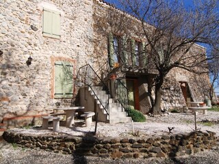 Casa de vacaciones Cubières Grabación al aire libre 4