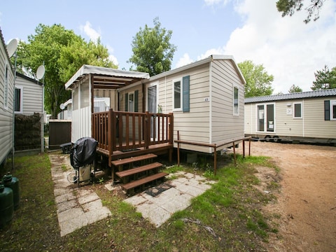 Chalet Mobilheim nahe Strand Saint Jean