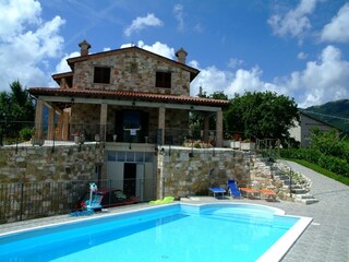 Villa Cagli Grabación al aire libre 4