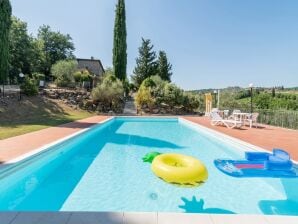 Zonnig Vakantiehuis met Tuin - Gaiole in Chianti - image1