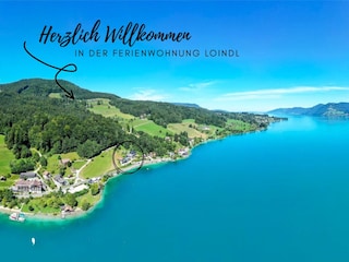 Vakantieappartement Unterach am Attersee Buitenaudio-opname 1