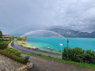 Vakantieappartement Unterach am Attersee Buitenaudio-opname 9