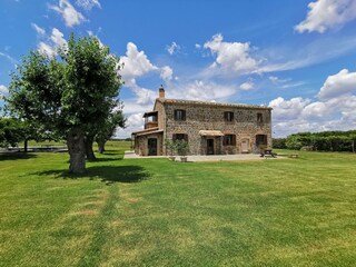Casa de campo Castiglione in Teverina Grabación al aire libre 3