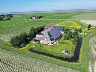 Casa de vacaciones Moddergat Entorno 33