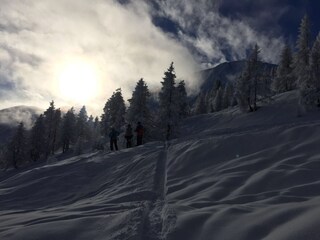 Skitour in den Alpen