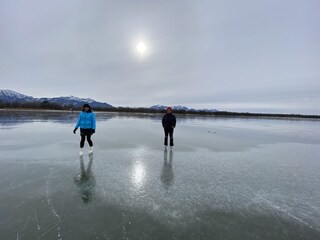 Spiegeleis am Chiemsee