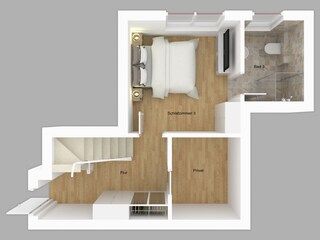 Apartamento de vacaciones Duhnen Plano de planta 41