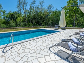 Villa Labin Buitenaudio-opname 7