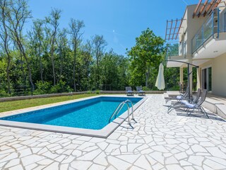 Villa Labin Buitenaudio-opname 4