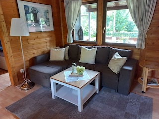 Fohlenwiese Innenansicht Sofa
