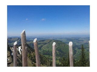 Ausblick vom Hochgrat/Staufner Haus