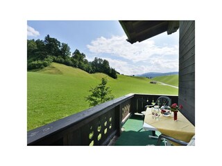 Balkon Aussicht
