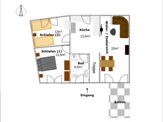 Maison de vacances St. Goar Plan d'étage 41