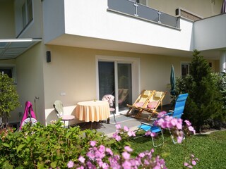 Blick auf Ferienwohnung