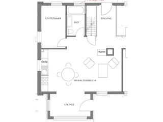 Holiday house Glücksburg Floor Plan 25