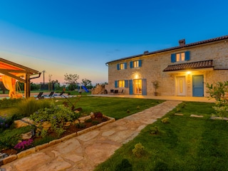 Villa Svetvinčenat Grondplan 44