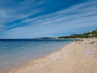 wundeschöner Strand, kristallklares Meer