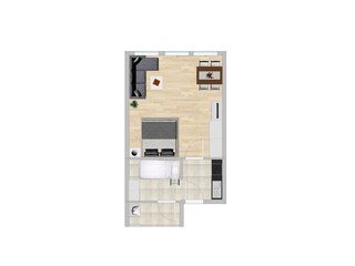 Appartamento per vacanze Burgtiefe Pianta del piano 16