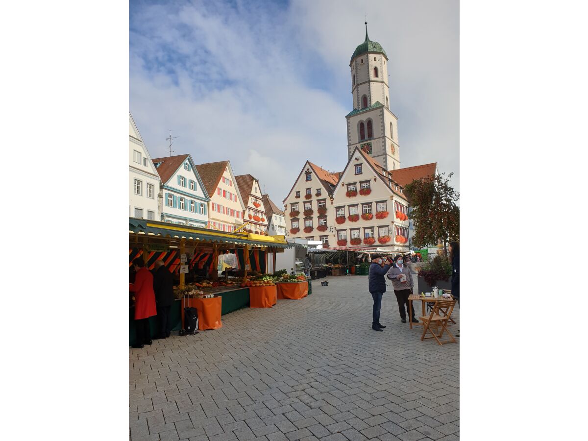 Wochenmarkt in Biberach