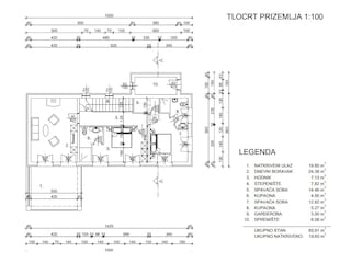 Casa de vacaciones Labin - Rabac Plano de planta 28