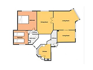 Apartamento Kopenhagen Plano de planta 16