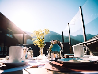 Terrassenfrühstück