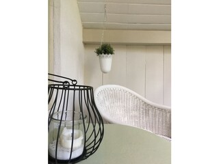 Balkon mit Sitzecke