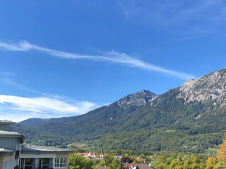 Blick vom Balkon