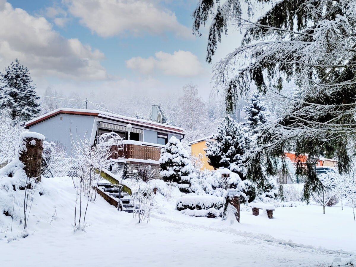 Ferienhaus Kleiner Landsitz, Winteransicht