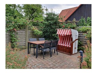 Der gemütliche Stizplatz im Gemeinschaftsgarten mi[...]