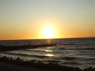 Sonnenuntergang über der Ostsee