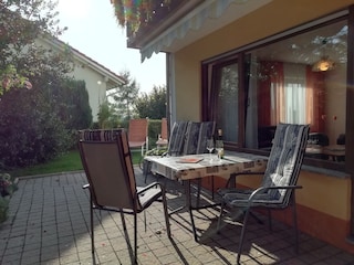 Ferienwohnung Familie Kleinert im Westallgäu - Terrasse
