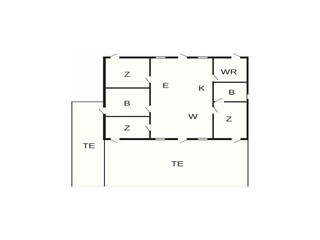 Casa de vacaciones Kelstrup Strand Plano de planta 7