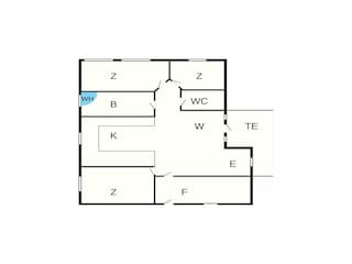 Maison de vacances Højby Plan d'étage 5